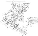 Page C Diagram and Parts List for 31AE993I401 1998 Yard Man Snow Blower